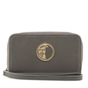 VERSACE gray wallet